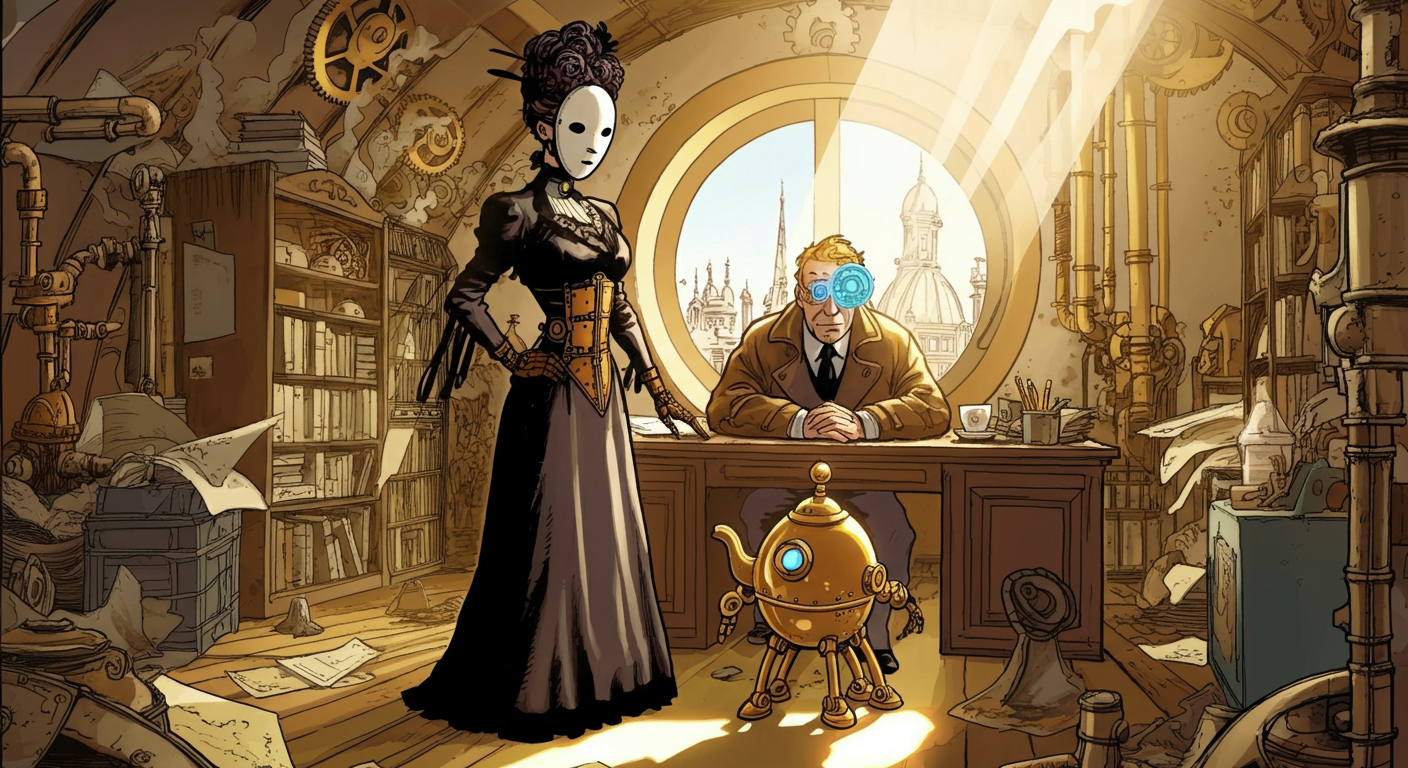 Épisode 1 - L'Affaire du chat mécanique