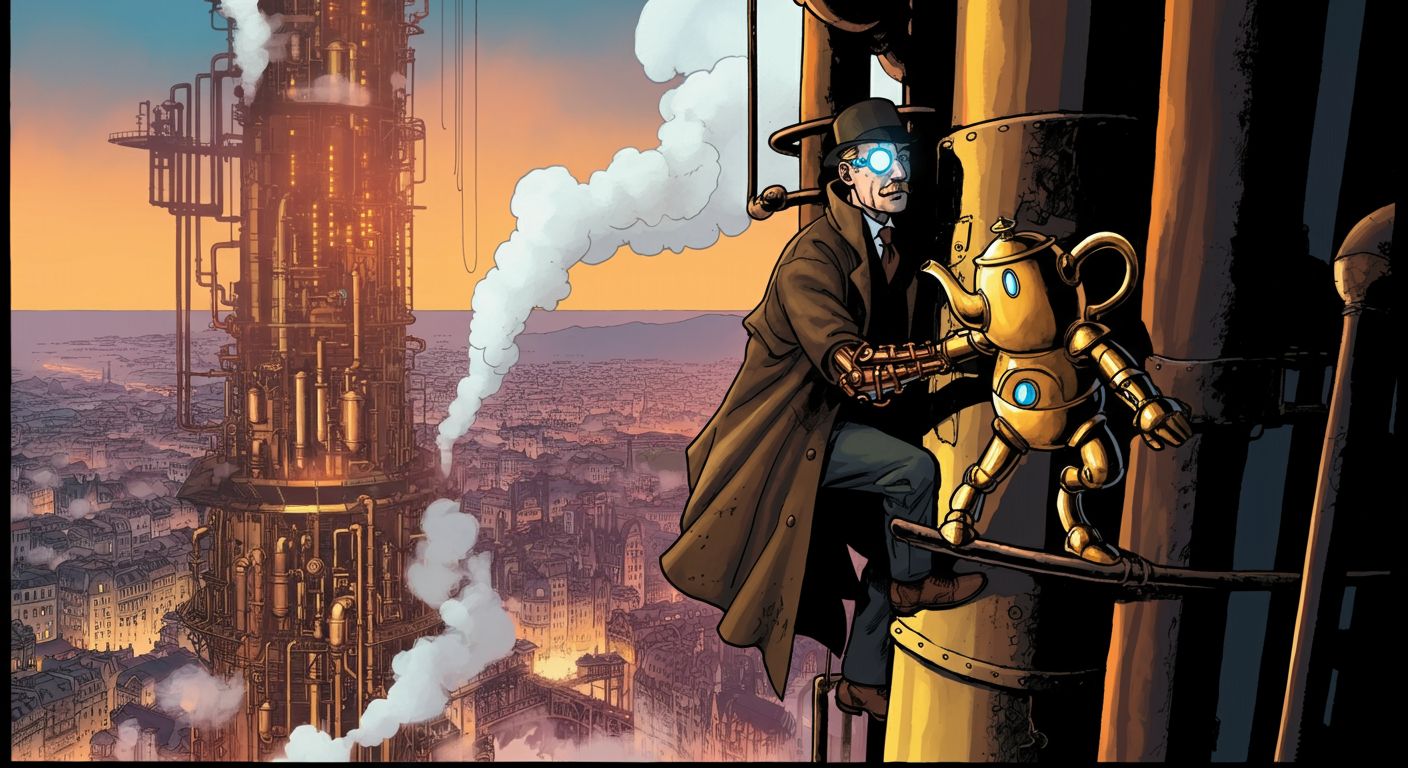 Épisode 4 - L'ascension de la Tour de Vapeur