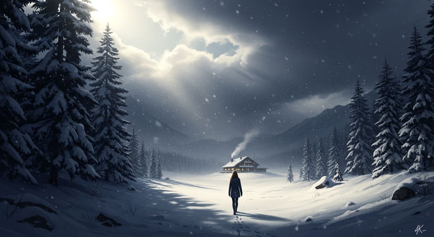 Là où la neige efface les pas