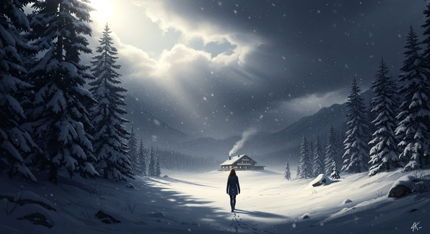 Là où la neige efface les pas