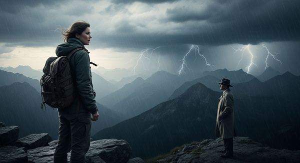 Là où les nuages s'accrochent