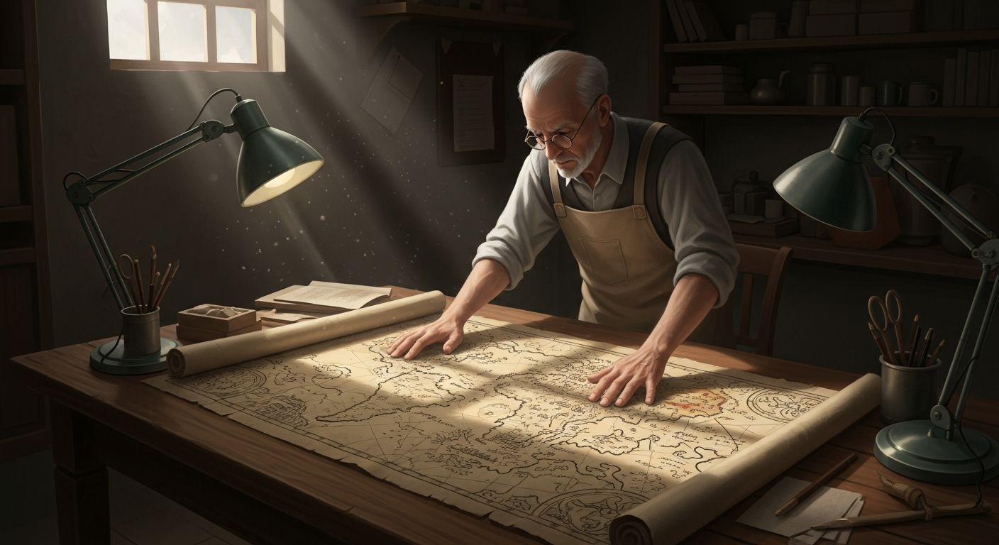 Le Cartographe et les Territoires Intérieurs