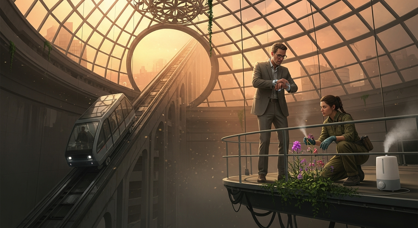 Les Fractales du Temps Suspendu