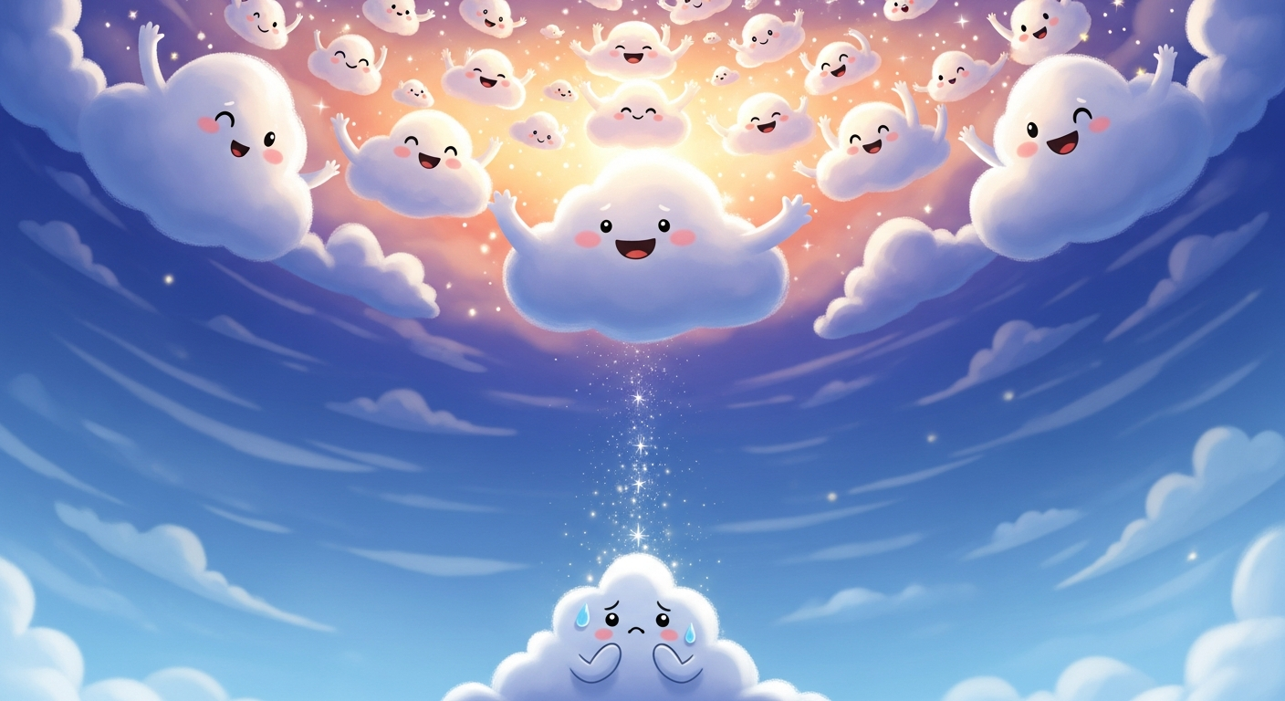 Le Nuage qui avait le vertige