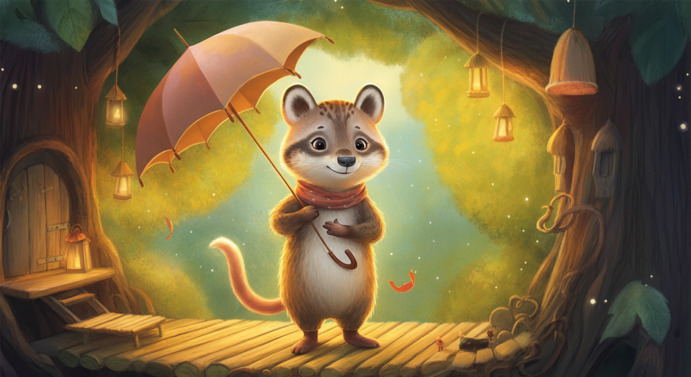 Le parapluie qui faisait danser les peurs