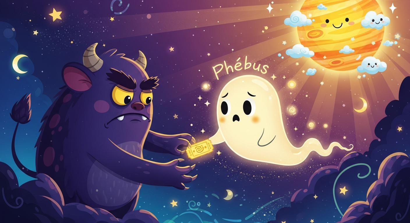 Phébus, le Fantôme qui avait Peur du Noir
