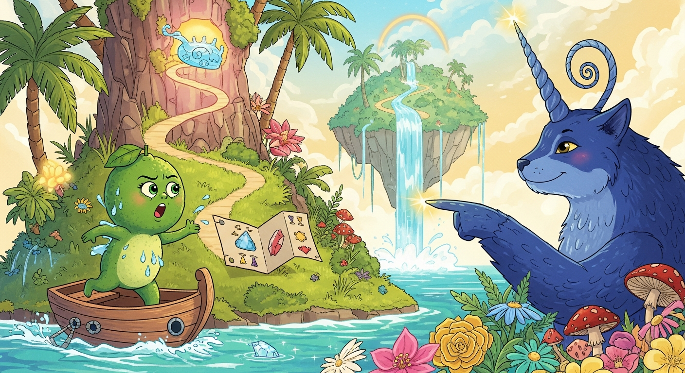 Noa et la carte qui change tout le temps