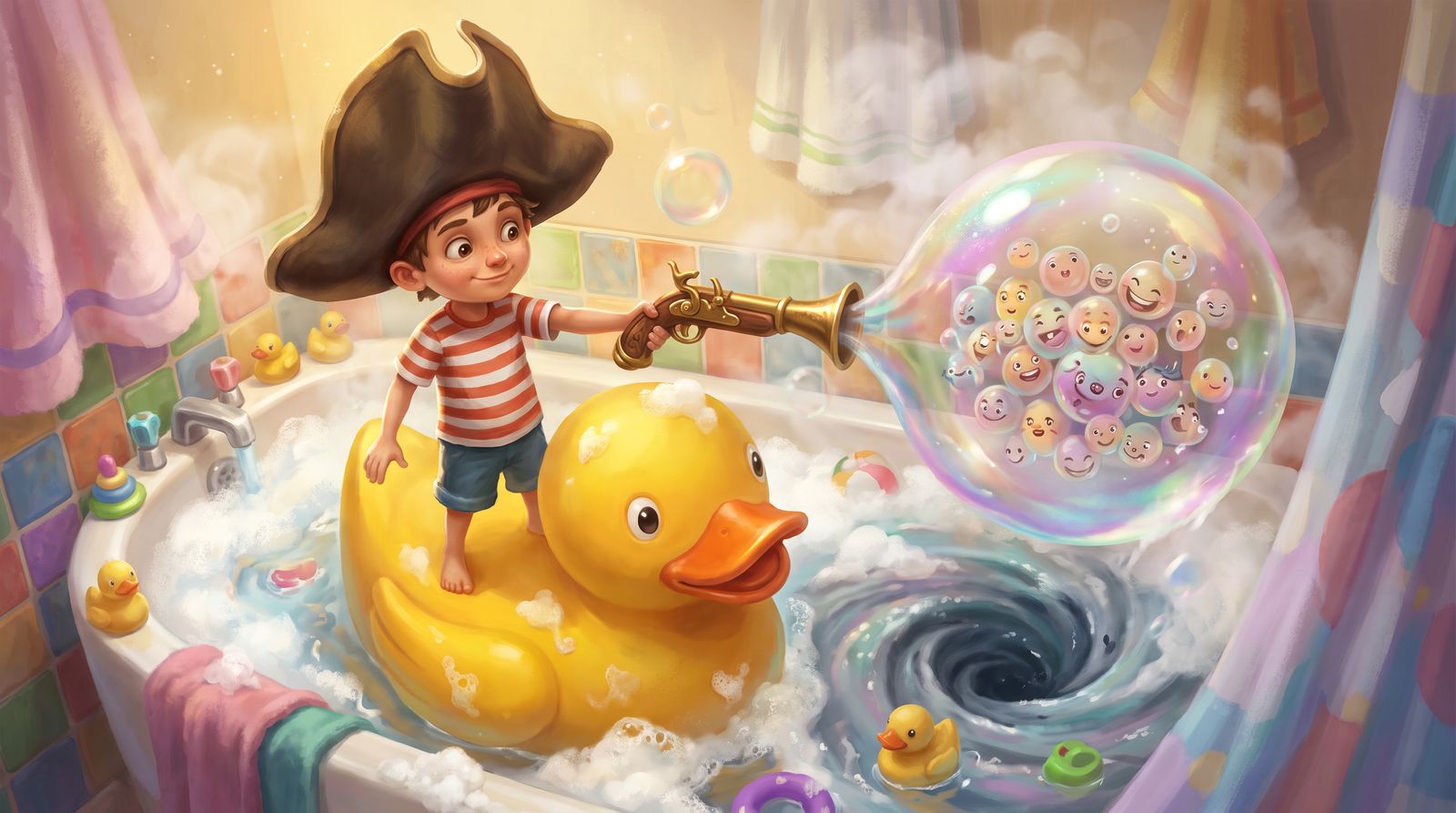 Capitaine Barbouille et la Bulle Hilarante