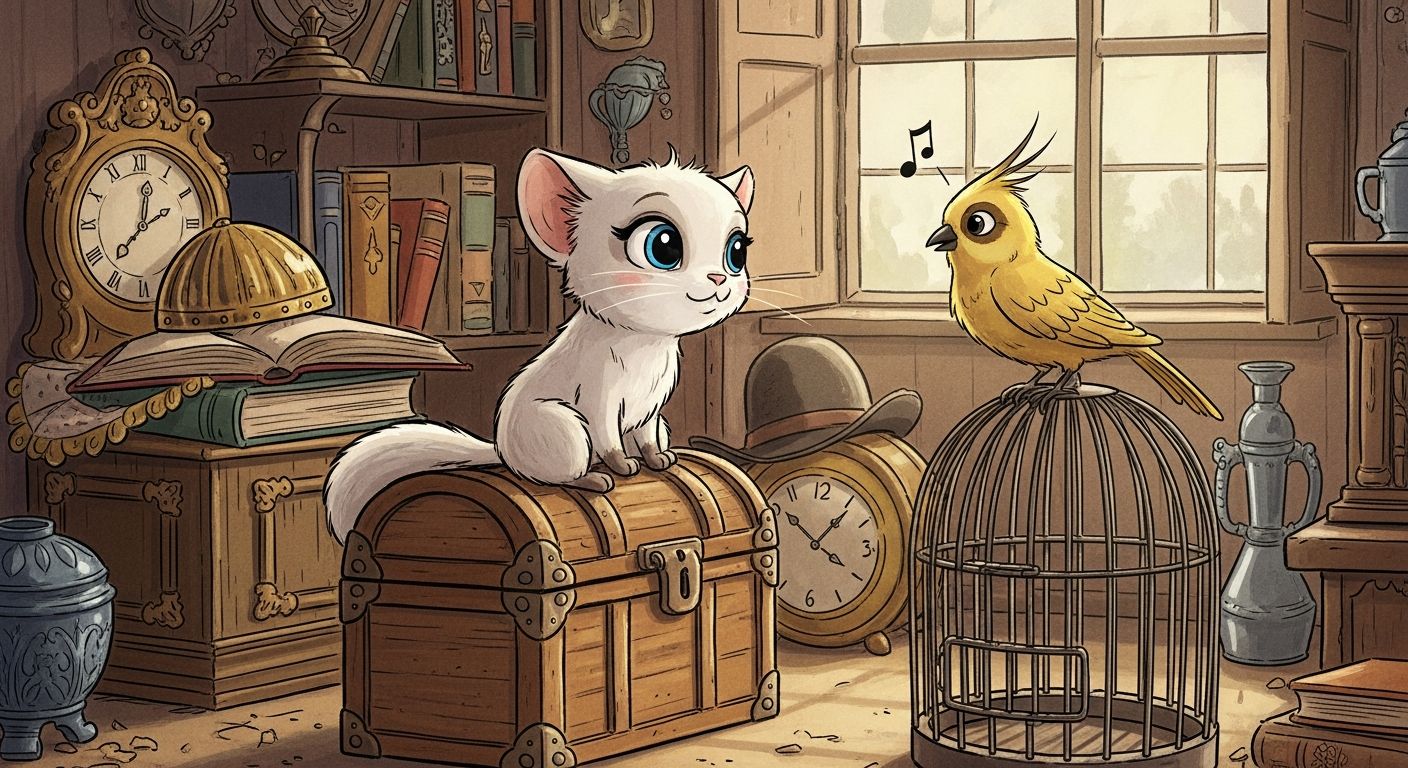 Chloé et le secret du canari qui ne parlait pas