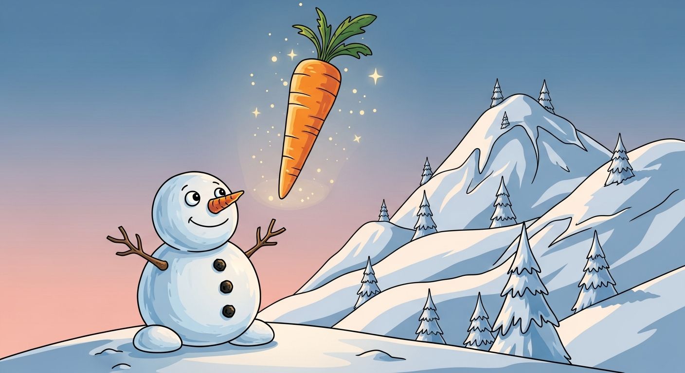 Elena le bonhomme de neige qui voulait toucher les étoiles