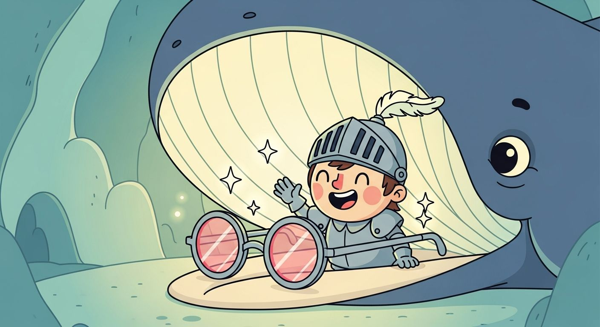 Ethan retrouve le chant de la baleine