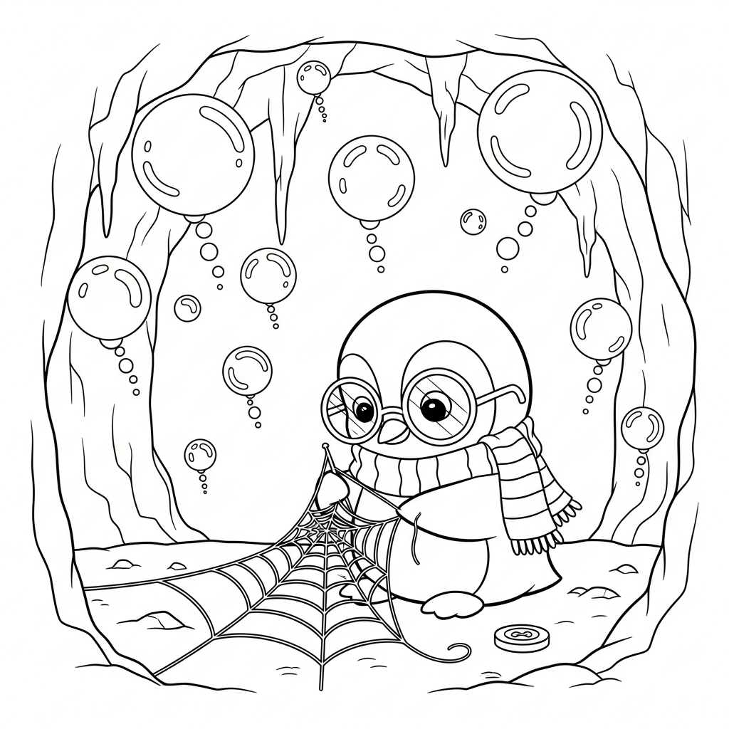 Coloriage Filou et le Mystère du Fil d'Aventure