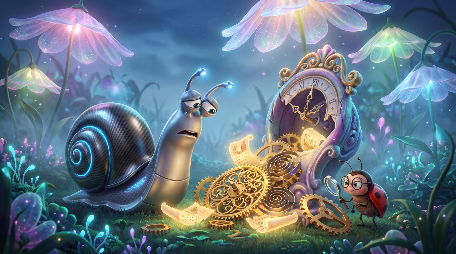 Flash et le Chronomètre des Contes