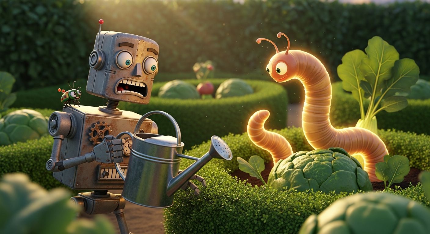 Jardinot et le Grand Ver Lumineux