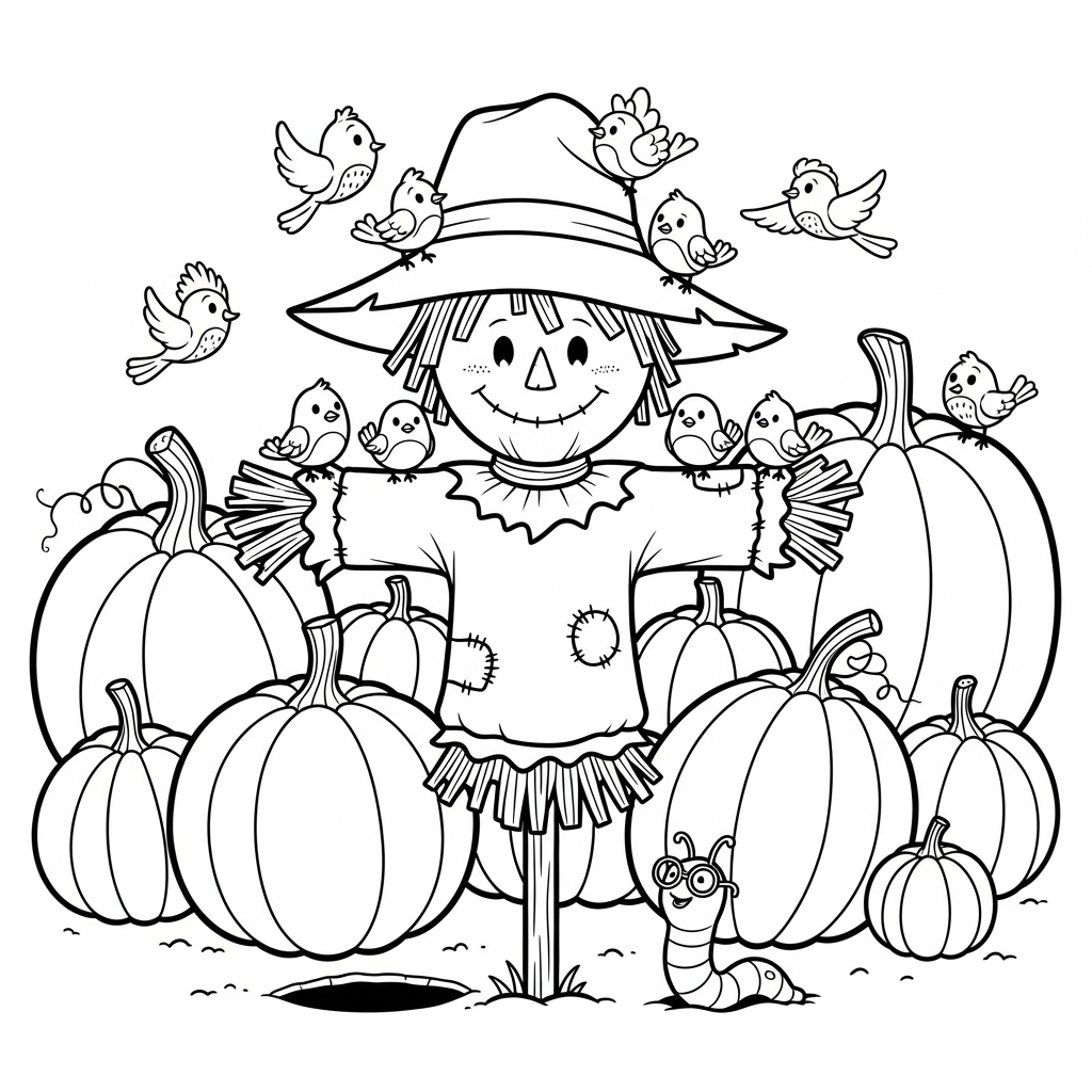 Coloriage Jardinot et le Secret des Graines Volées