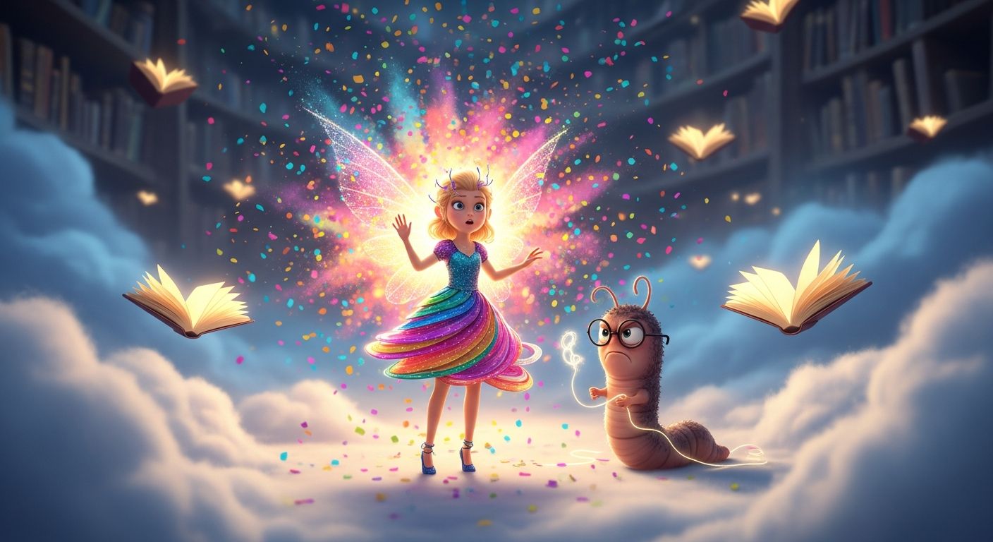La Fée Scintilla et le Grand Confettis-Bazar des Histoires