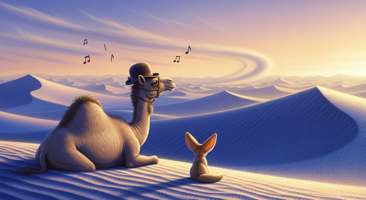 Le Dromadaire aux Mille Chapeaux et la Danse des Dunes