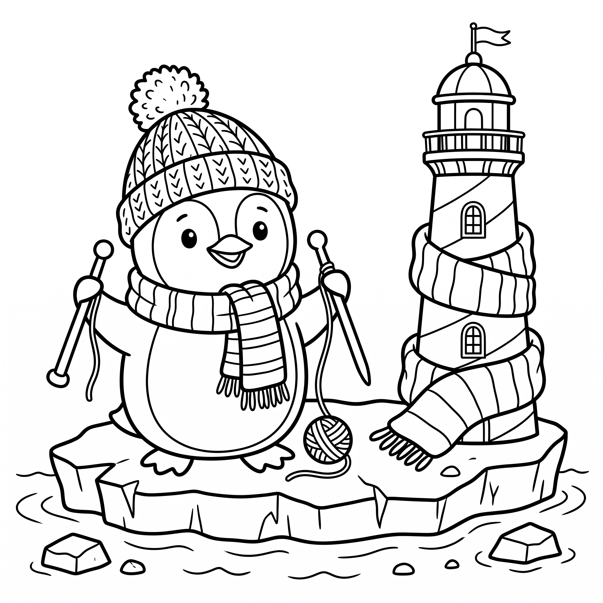 Coloriage Le Tricot Magique d'Hector