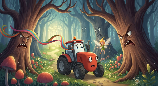 Louna le tracteur qui écoutait le cœur des fleurs