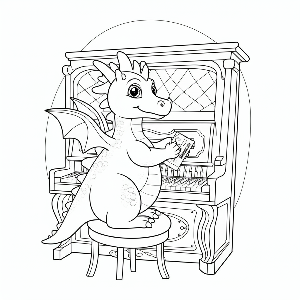 Coloriage Lumi et la Symphonie du Pardon