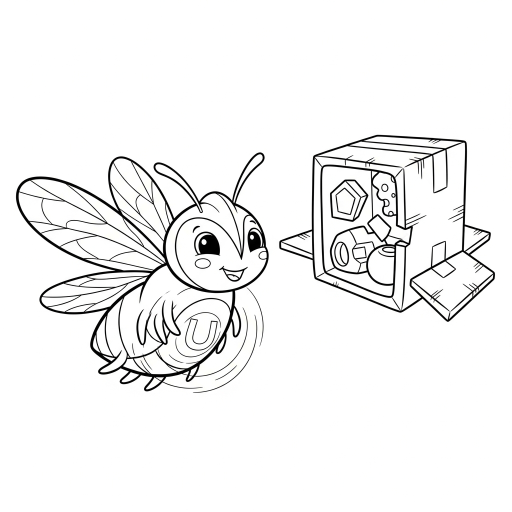 Coloriage Nova et le courage venu d'une carte au trésor