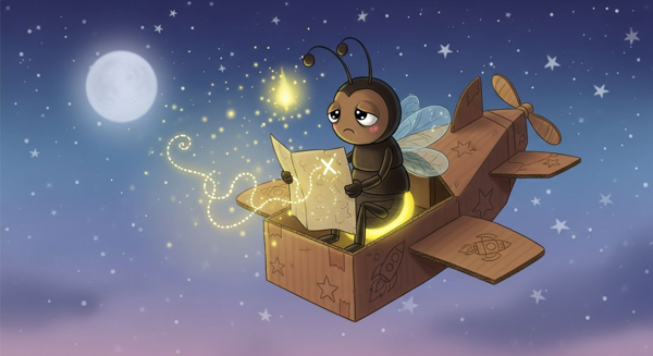 Nova et le courage venu d'une carte au trésor