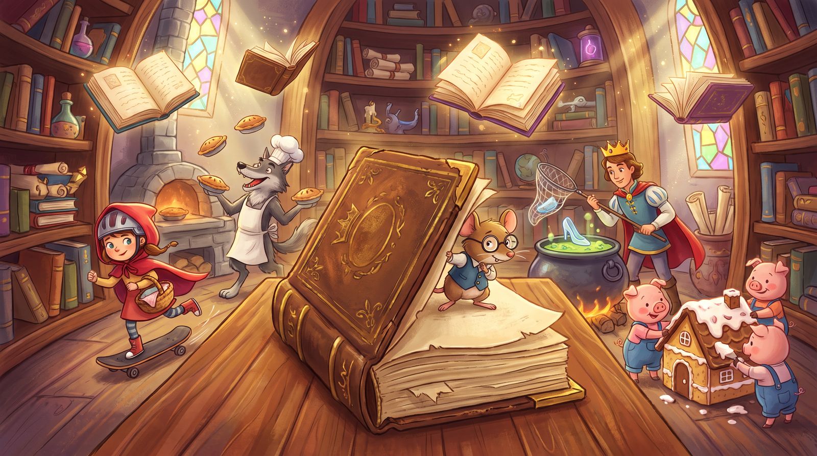 Papyrus et le Grand Brouhaha des Contes