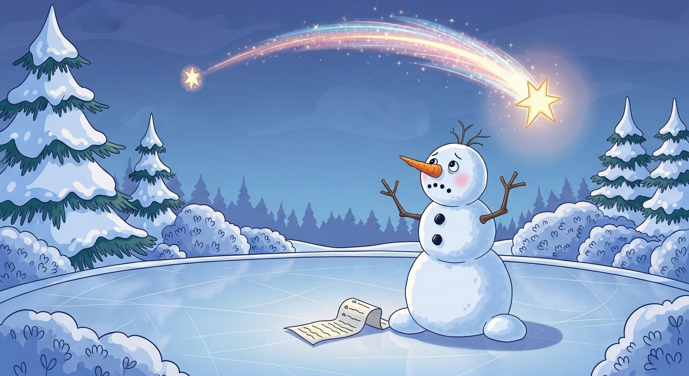 Quand Flocon aida une étoile à remonter au ciel