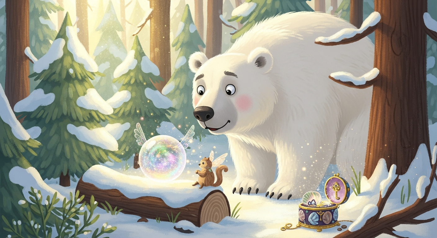 Rudolph l'ours polaire et le secret du rire magique