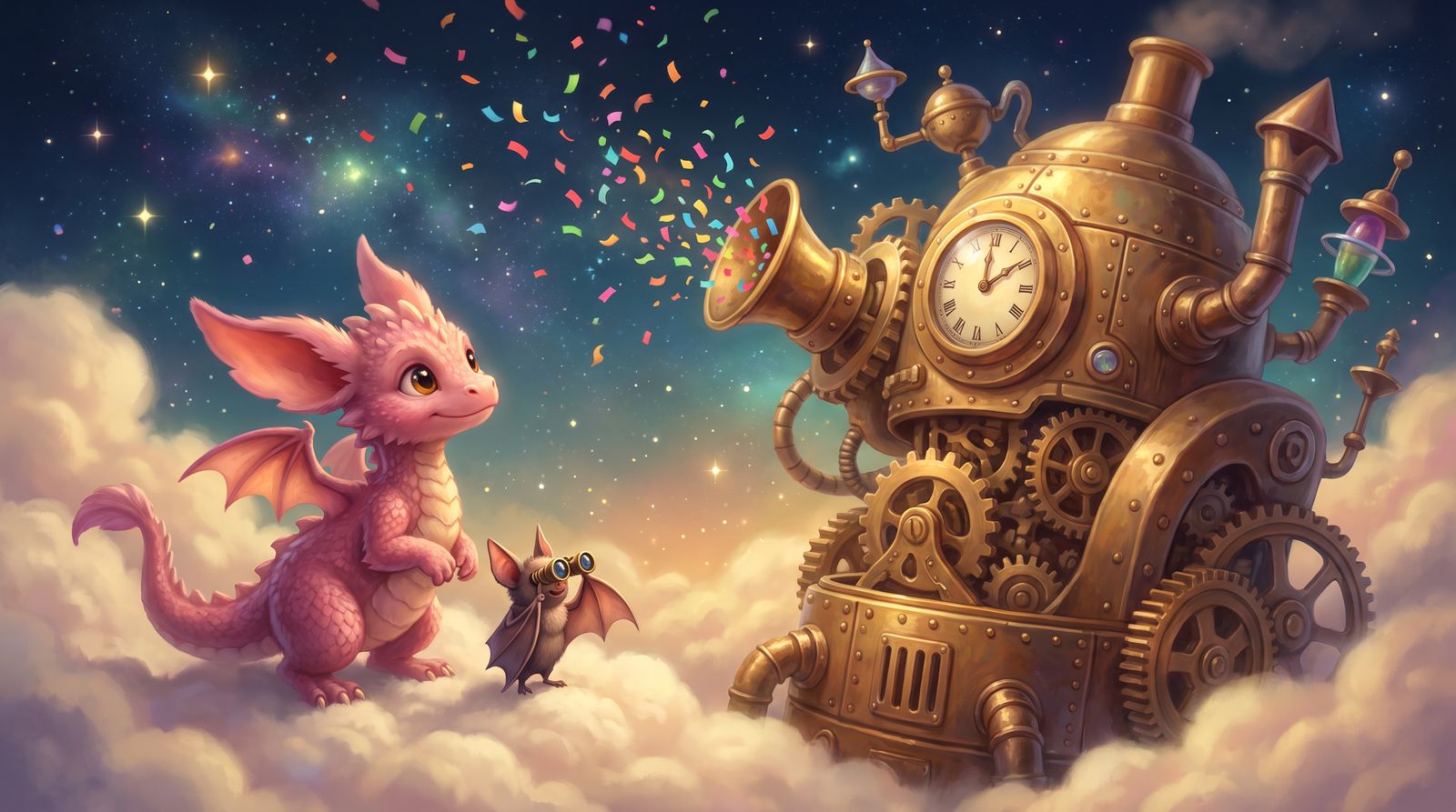 Zéphyr et la Grande Panique des Confettis Volants