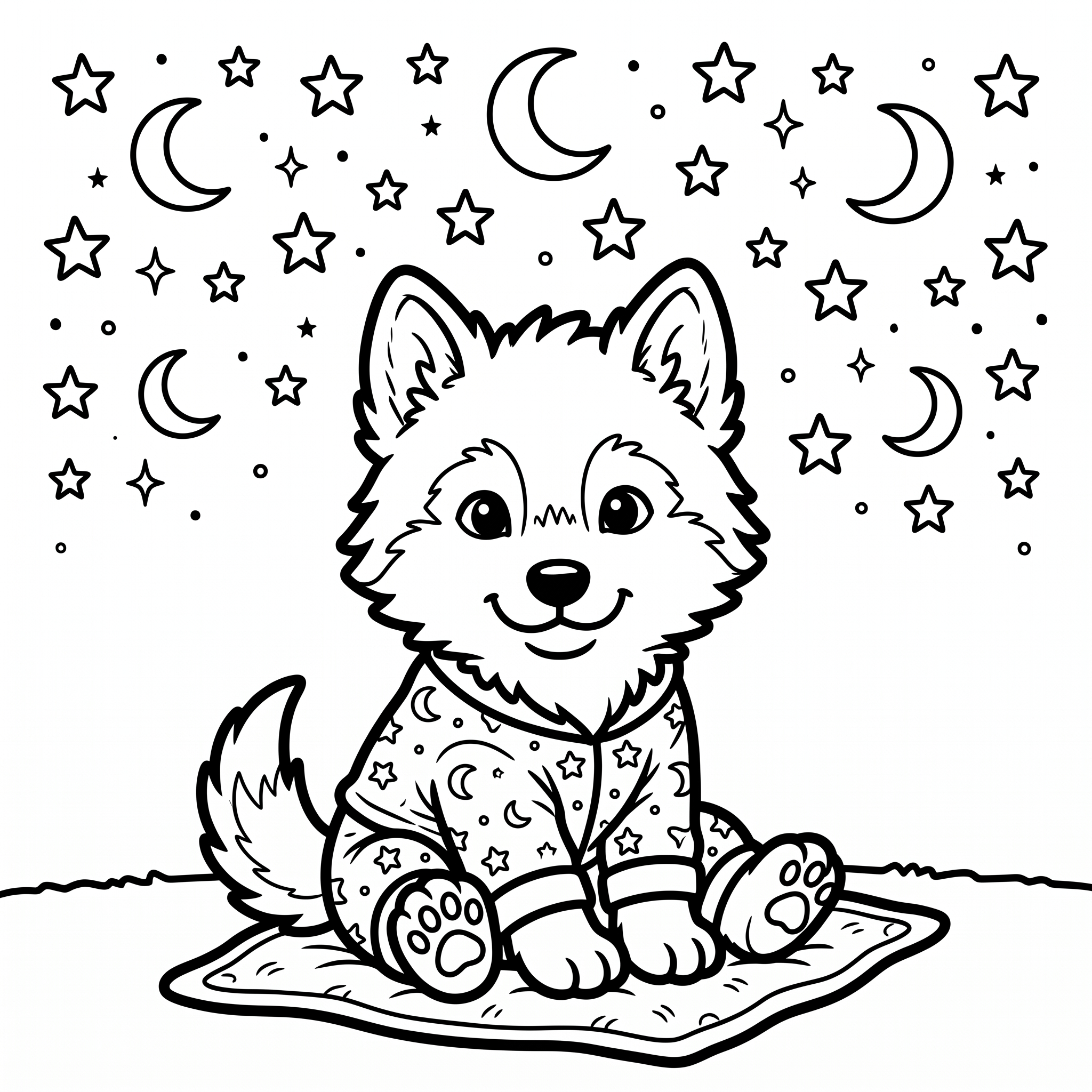Coloriage Barnabé et les trésors moelleux