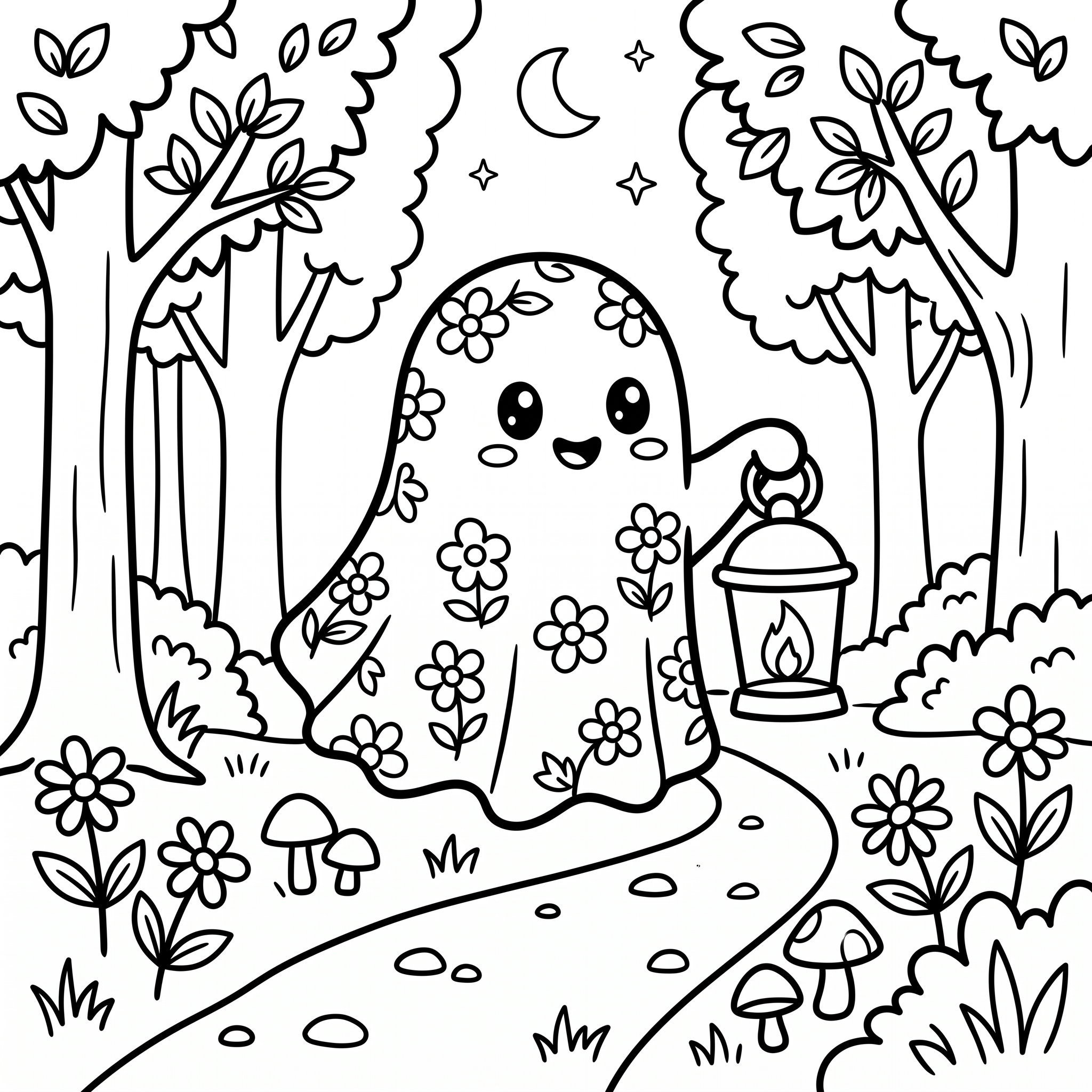 Coloriage Bibi et la mélodie du dodo