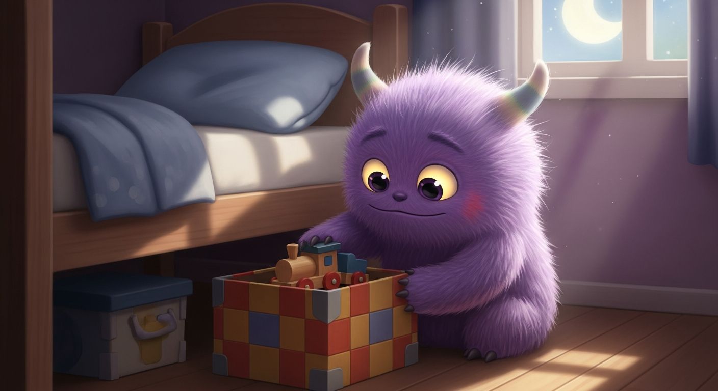 Chuchote le monstre doux rangeur