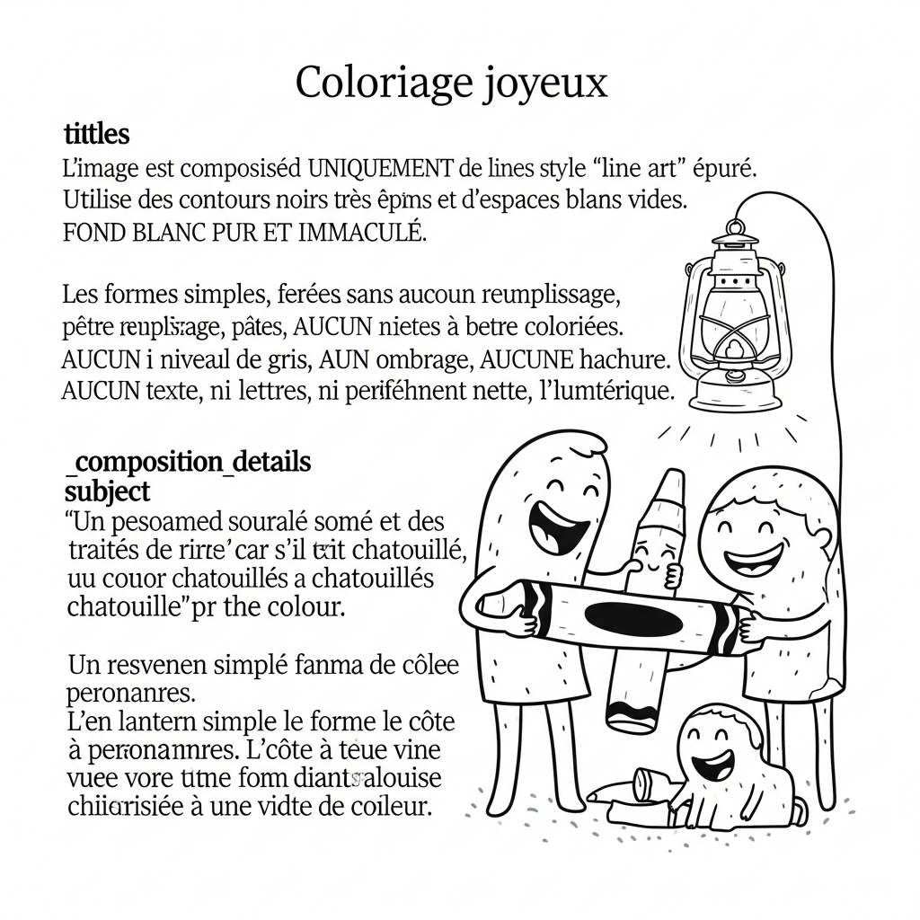 Coloriage Diabolo le crayon et le chat qui semblait grognon