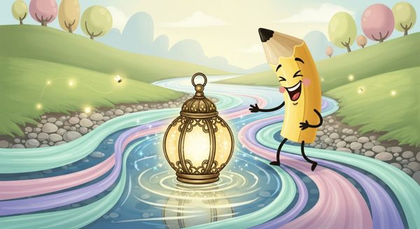 Diabolo le crayon et le chat qui semblait grognon