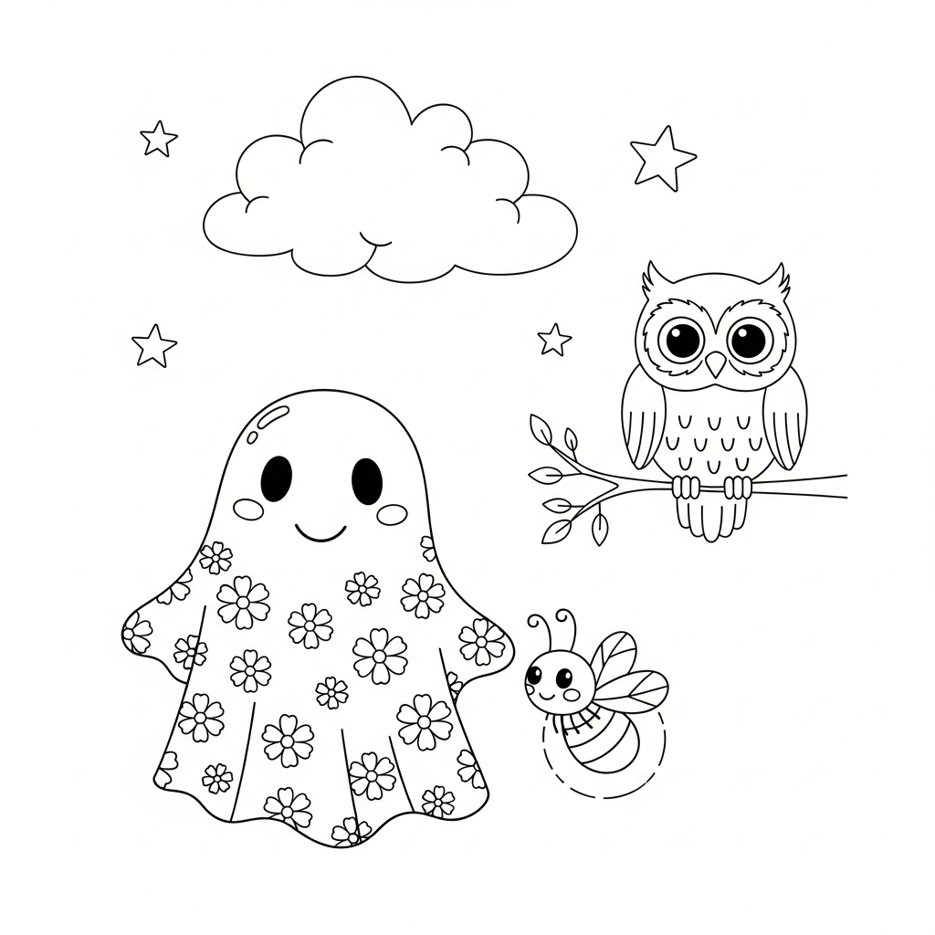 Coloriage La Douce Lumière de Lumino