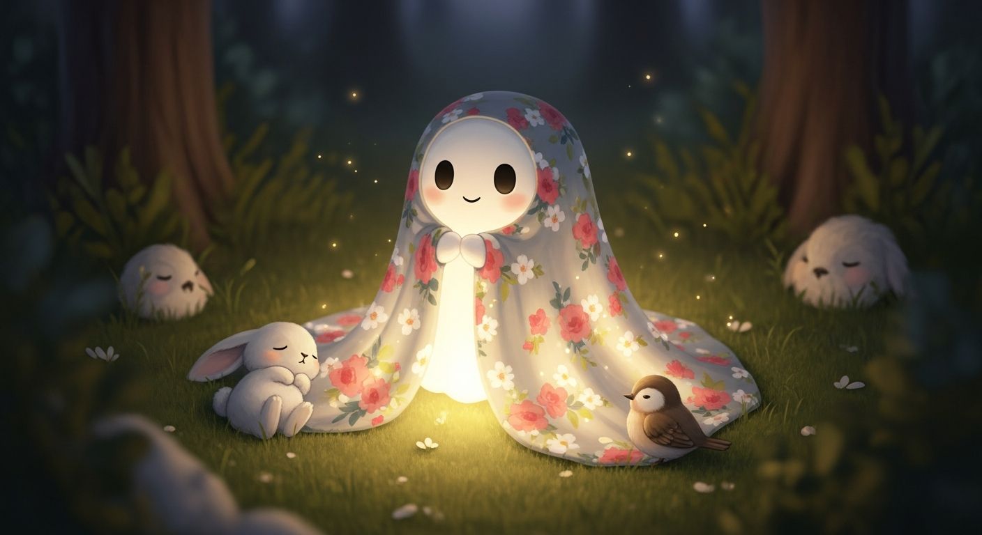 La Douce Lumière du Petit Fantôme