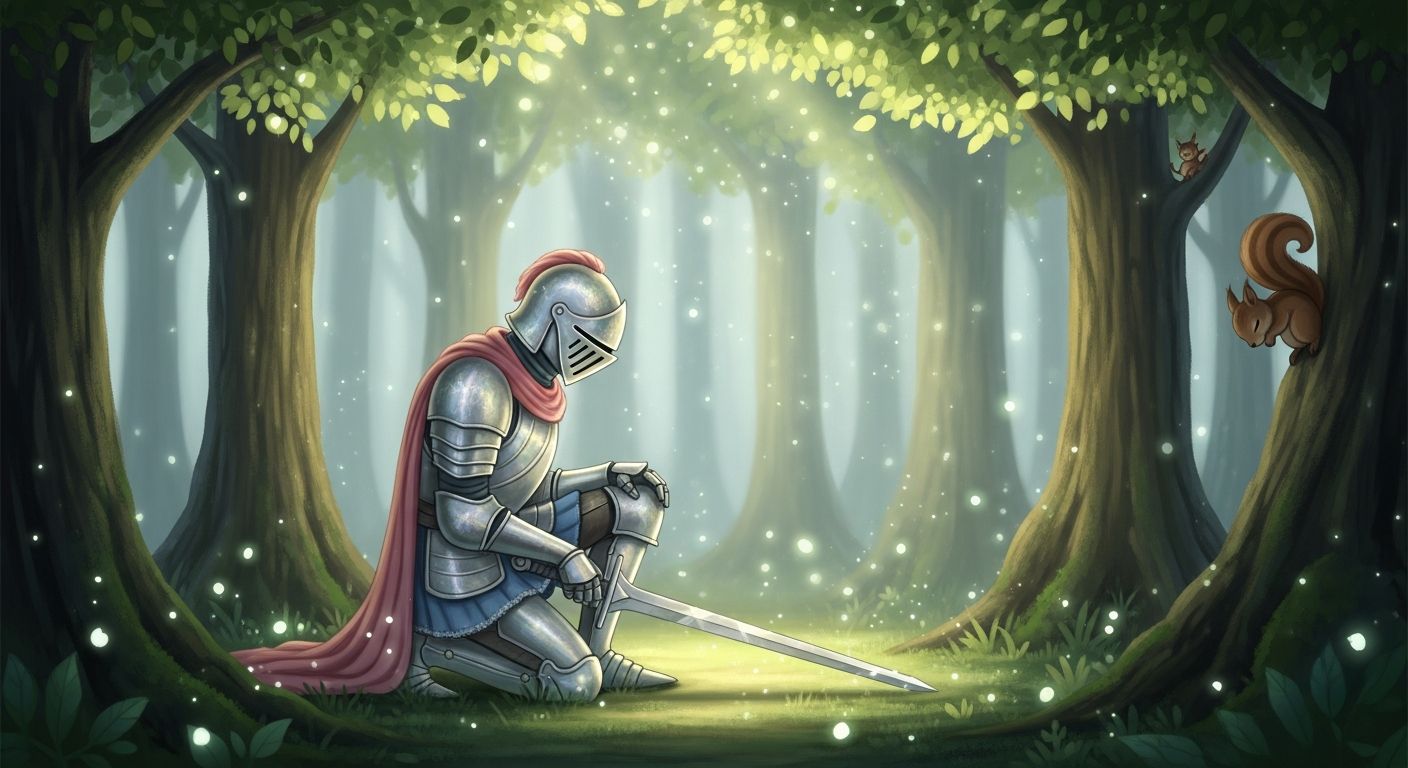 Le Chevalier aux Chuchotis Doux