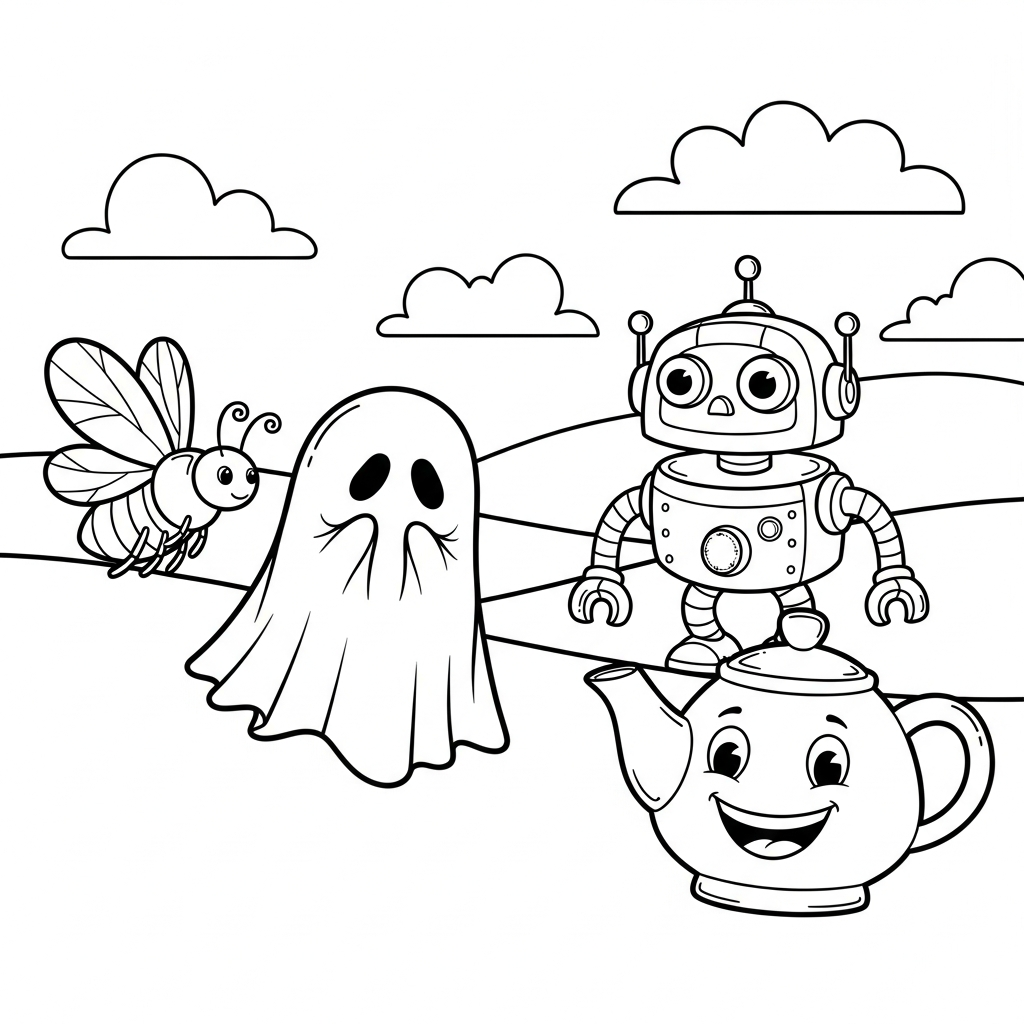 Coloriage Le Doux Secret de la Nuit