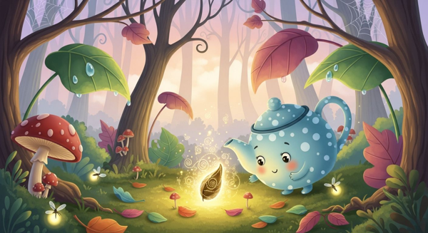 Pim la théière cherche le trésor de Noël