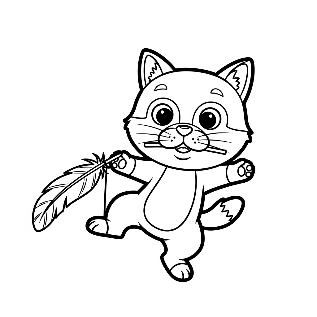 Coloriage Sacha découvre que la peur n'est pas si grande