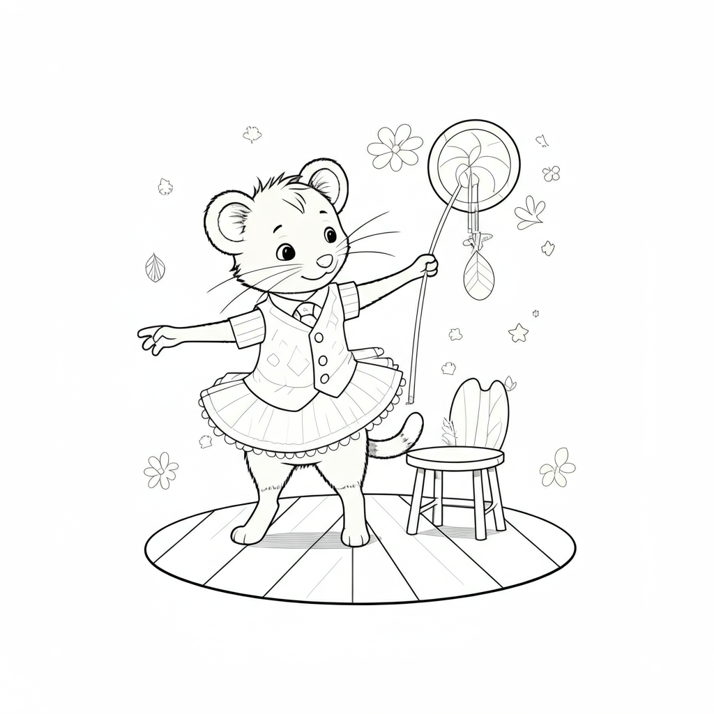 Coloriage Timo le Tracteur et le Secret du Sable