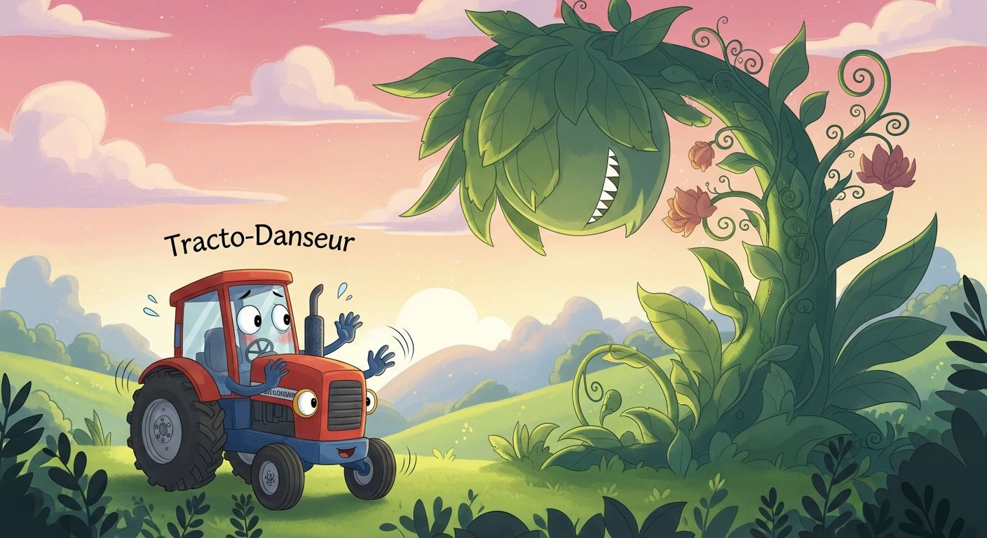 Tracto-Danseur et la Plante Géante