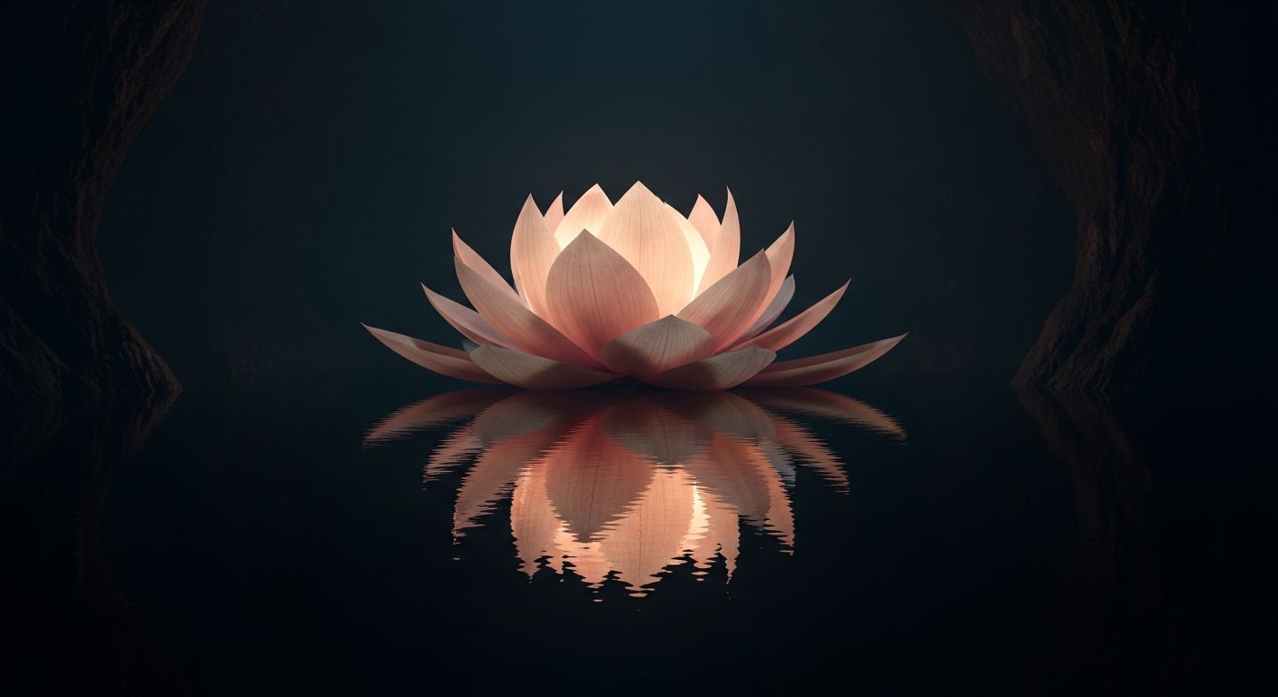 Le Cœur du Lotus de Lumière