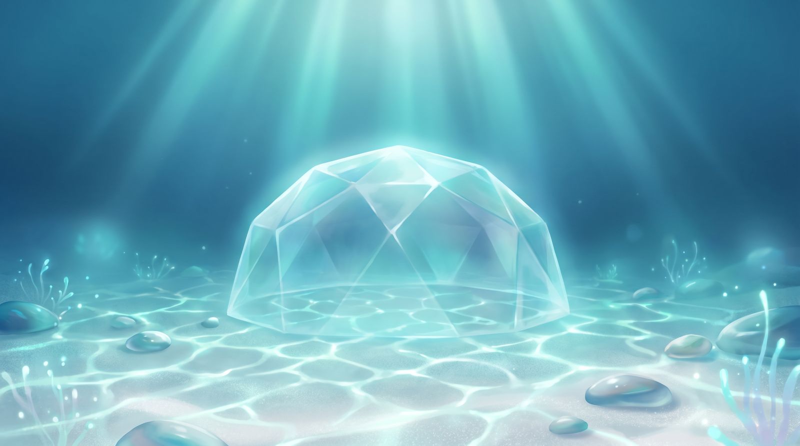 Le Temple de Cristal Sous-Marin