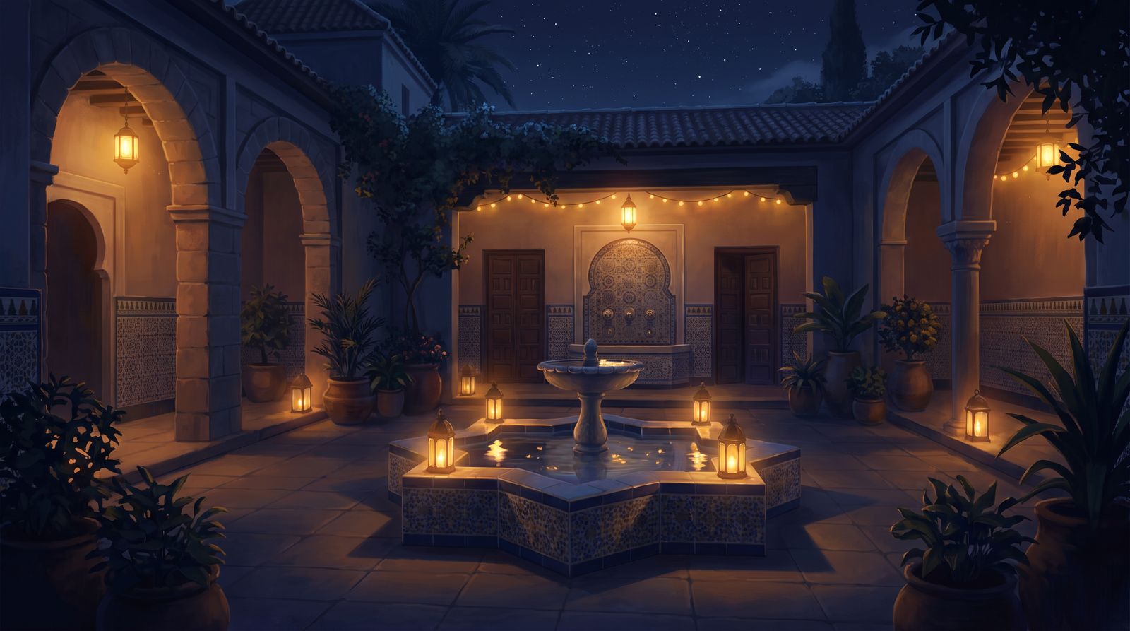 Le Patio des Ombres Tièdes